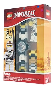 LEGO Ninjago Zane Minifigure Children's Quartz Watch with